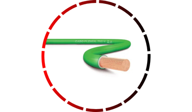 rolo cabo flexivel 750v 2 5mm 100 metros verde sil 45 1