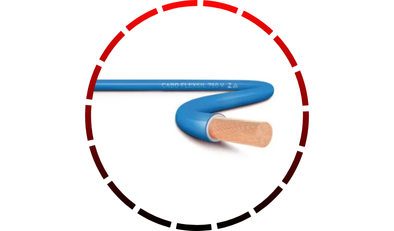 rolo cabo flexivel 750v 4mm 100 metros azul sil 45 1