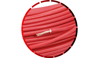 rolo cabo flexivel 750v 1 50mm 100 metros vermelho sil 45 1