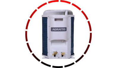 ar condicionado split inverter liv top 12000 btus frio agratto 5 1