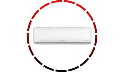 ar condicionado split inverter liv top 12000 btus frio agratto 5 2