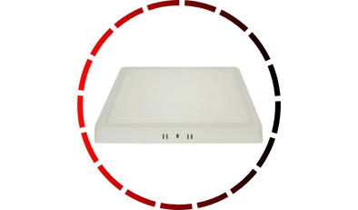 painel led sobrepor quadrado 40cm 32w 6500k bivolt blumenau iluminacao 45 2