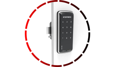 fechadura digital soprepor externa pre senha fsp100 soprano4 5