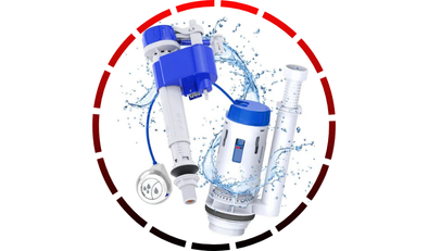 kit 3x1 censi completo para caixa acoplada universal saida dual flush 45 1