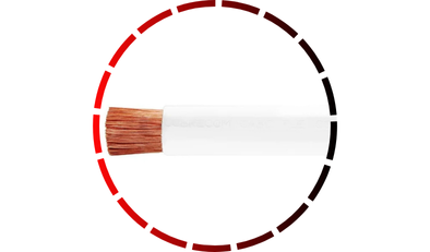 rolo cabo flexivel 750v 4mm 100 metros branco cobrecom 45 1