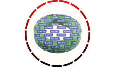 rolo com 100m de cabo de cobre 750v 2 5mm verde corfio 589 2