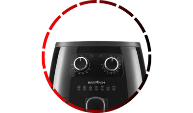 fritadeira eletrica sem oleo air fry britania 6l bfr15p 220v4 5 1