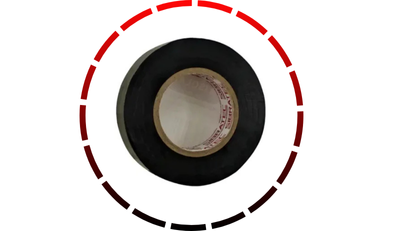 fita isolante 19mm x 20m preta cca 45