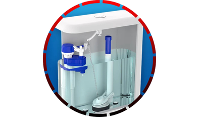 kit censi completo para caixa acoplada universal saida convencional 32