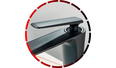 torneira com misturador para banheiro black baixa bancada 58 1