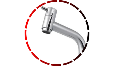 torneira gourmet para banheiro de bancada metal baixa cromado domum 25 2