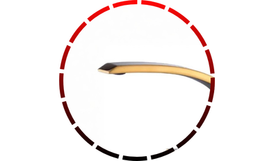 torneira banheiro metal bancada curva dourada domum 85 1