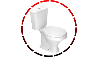 kit completo vaso com caixa acoplada ravena branco deca4 5