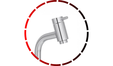 torneira para lavatorio mesa bica baixa link cromado deca 89