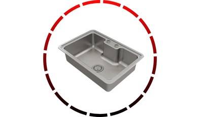 cuba de sobreporembutir massima inox escovado 68x48 docol 15 2