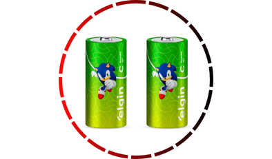 pilha alcalina c 2 unidades c elgin46 5