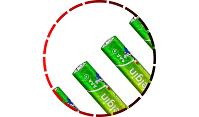 pilha alcalina c 4 unidades aa elgin 85