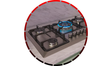 fogao cooktop 5 bocas tc infinity gas mesa inox bivolt fischer 465 1