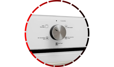 forno eletrico de embutir infinity com air fryer branco 50l 220v fischer 45 3