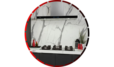 fogao cooktop 5q tripla chama infinity gas mesa vidro preto fischer 156 1