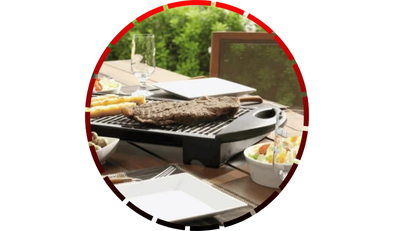 churrasqueira eletrica portatil ranch grill 220v fischer 456 2