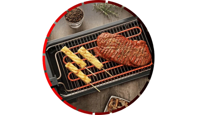 churrasqueira eletrica portatil ranch grill 220v fischer 456 3