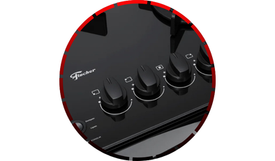 fogao de embutir 5 bocas tripla chama gran cheff grill com forno eletrico mesa vidro 220v fischer 84 1