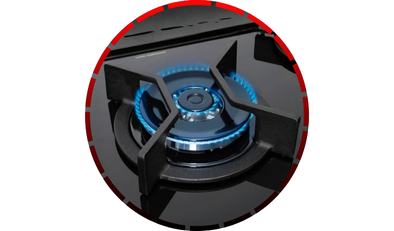 fogao de embutir 5 bocas tripla chama gran cheff grill com forno eletrico mesa vidro 220v fischer 84 2