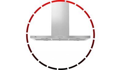 coifa de ilha tradition line 90cm 220v inox fischer 45 1