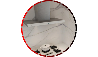 coifa de parede fischer infinity vidro digital touch branca 90cm 45 2