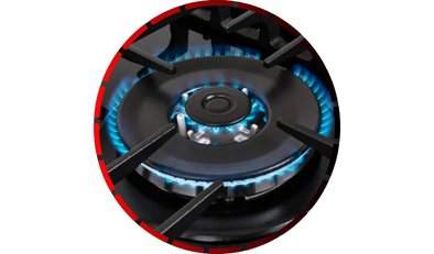 cooktop a gas 5 bocas tripla chama platinium com trempe de ferro fundido mesa vidro bivolt fischer 5 2