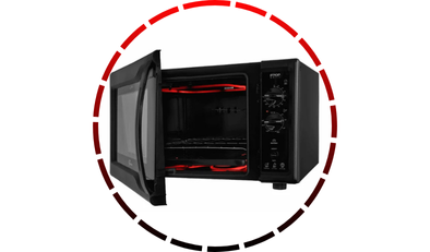 forno eletrico pop grill bancada 44l black fischer 45 1