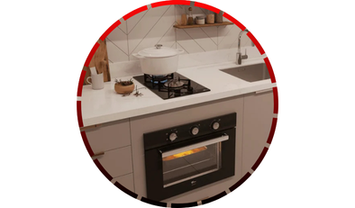 cooktop a gas 2 bocas loft com supervisor de chama mesa vidro bivolt fischer 45 1