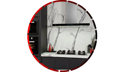 coifa de parede fischer infinity vidro digital touch preto 90cm 48 1