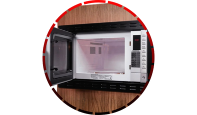 forno micro ondas fit line embutir 25l frontal preto fischer 45 2