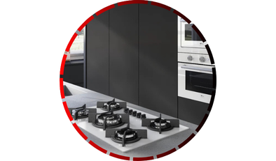 fogao cooktop 5q tripla chama infinity gas mesa vidro branco fischer4 8 1