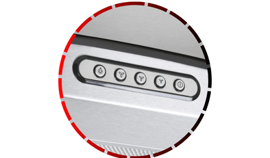 coifa de parede vidro curvo duto slim inox 75cm 220v fogatti 45 1