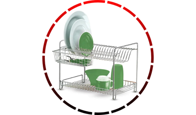 escorredor de loucas aco 02 andares cromado future 45 1