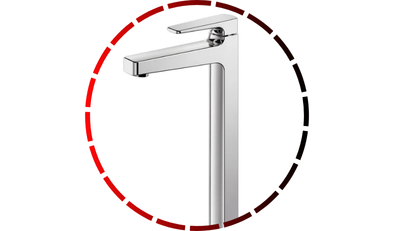 torneira bica alta de mesa para lavatorio lift onix docol 48 2