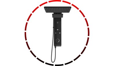 chuveiro eletronico hydra falls 7700w preto 48 2