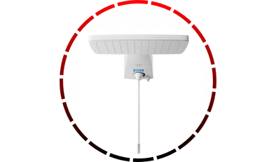 chuveiro hydra digital polo hybrid 7700w branca 48 1