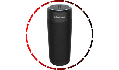 alto falante inteligente izy speak intelbras 4163 2