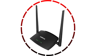 roteador wireless rf 301k 300mbps intelbras 48