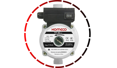 pressurizador de agua tp40 g4 ferro 120w 220v komeco 25