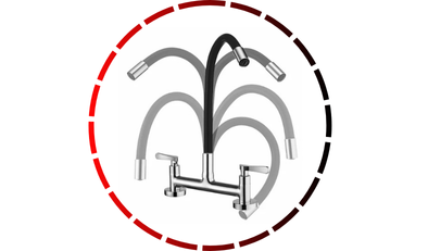 misturador para cozinha de balcao flexivel 1256 b27 lorenzetti 48 1