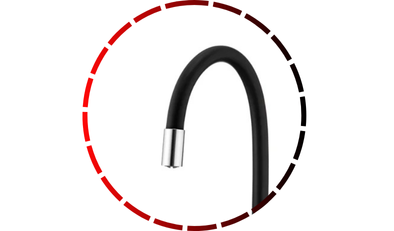 misturador para cozinha de parede bica movel 1258 b27 black lorenzetti 48 2