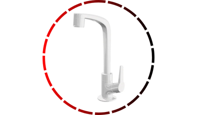 torneira bancada lavatorio flatt branca lorenzetti 48