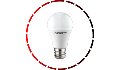 kit com 10 lampadas led bulbo 9w bivolt e27 6500k lorenzetti 15 2