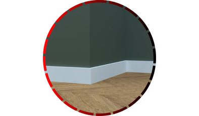 rolo rodape autocolante rp43 70mm branco com 10m meurodape 25