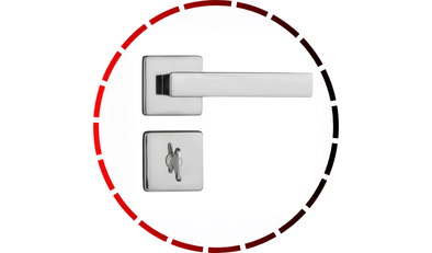 fechadura para banheiro zm concept com roseta quadrada rq1 408 40cb cr pado 58